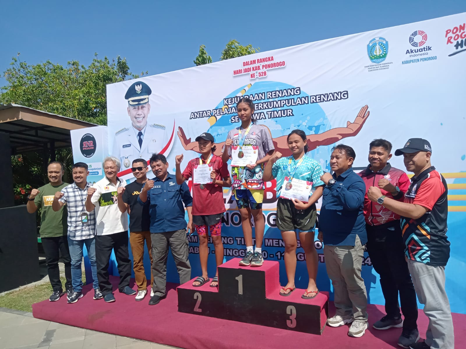 Ratusan Atlet Renang SeJatim Ramaikan Piala Bupati Ponorogo 2024