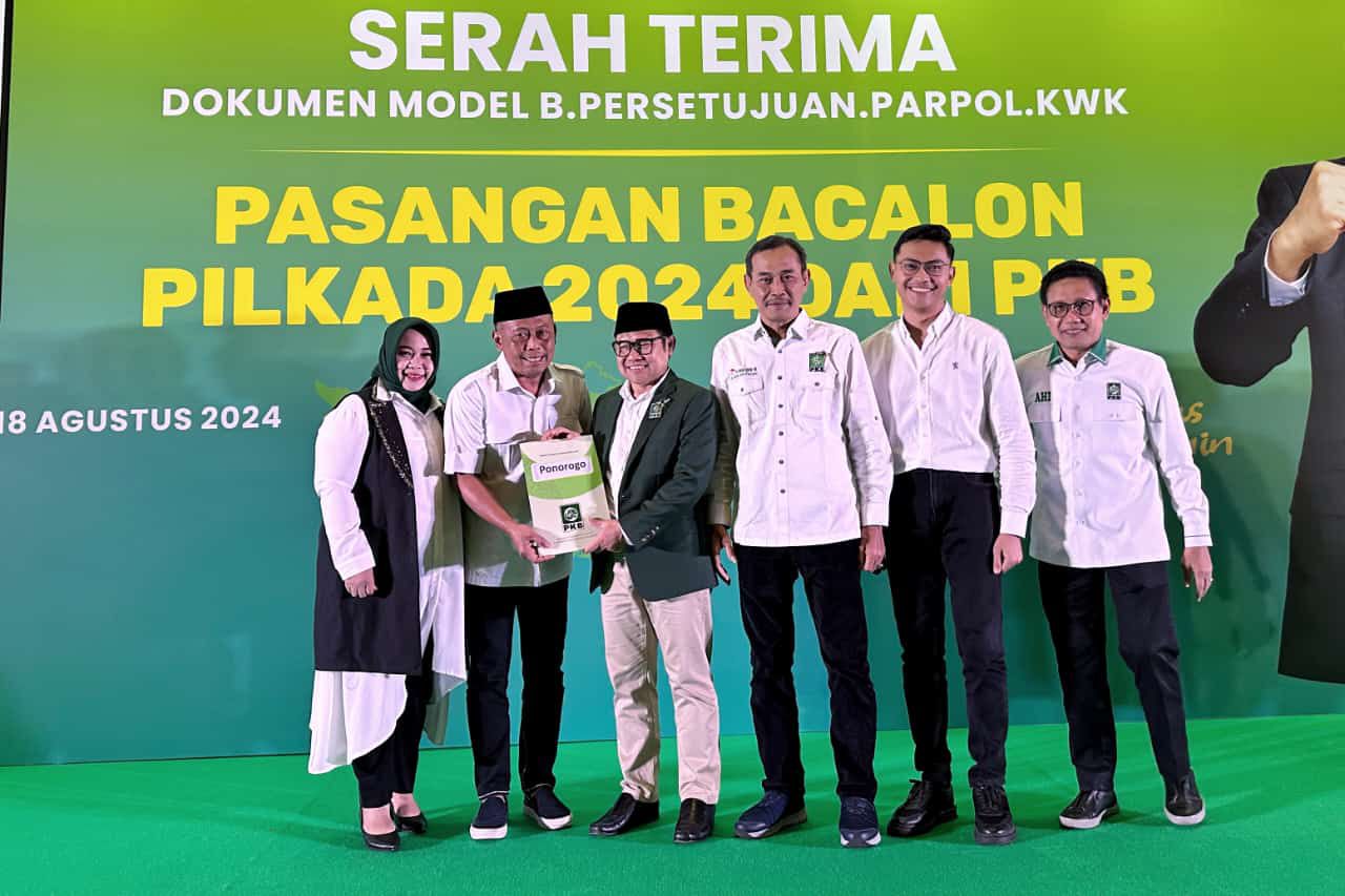 PKB Resmi Dukung Pasangan Petahana Sugiri Sancoko-Lisdyarita dalam Pilkada Ponorogo 2024
