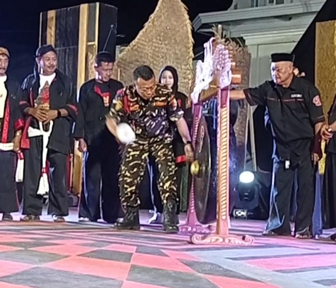 Peresmian Panggung Daru Seto di Desa Jetis, Kecamatan Jetis Dihadiri Bupati Ponorogo