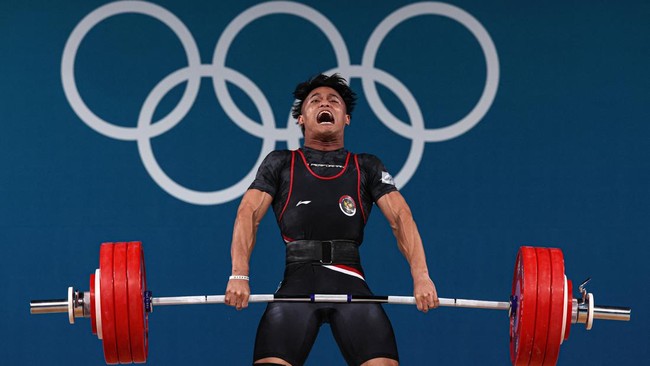 Debut Pertama Rizki Juniansyah, Langasung Emas Olimpiade