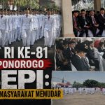 HUT RI KE-81 DI PONOROGO SEPI: ANIMO MASYARAKAT MEMUDAR
